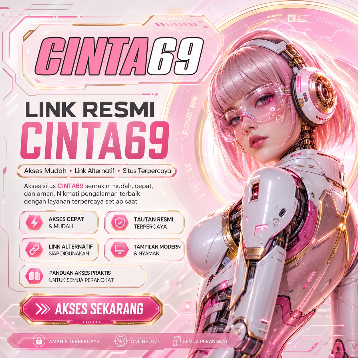 Cinta69, daftar game online terpercaya dengan akses login cepat
